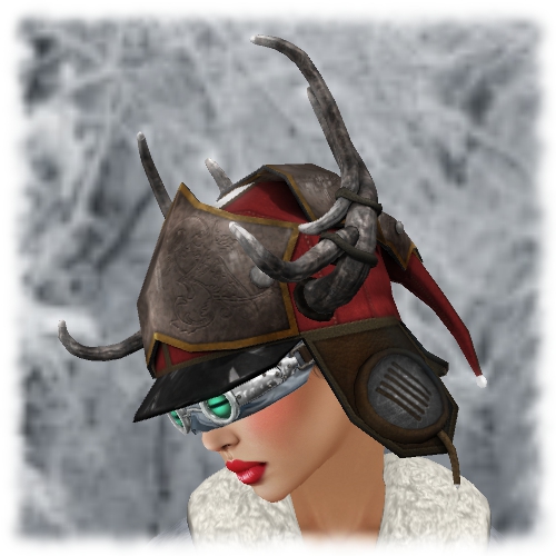 Contraption_TwistedKrissmus_Hooligan Hat-Antlers-Goggles